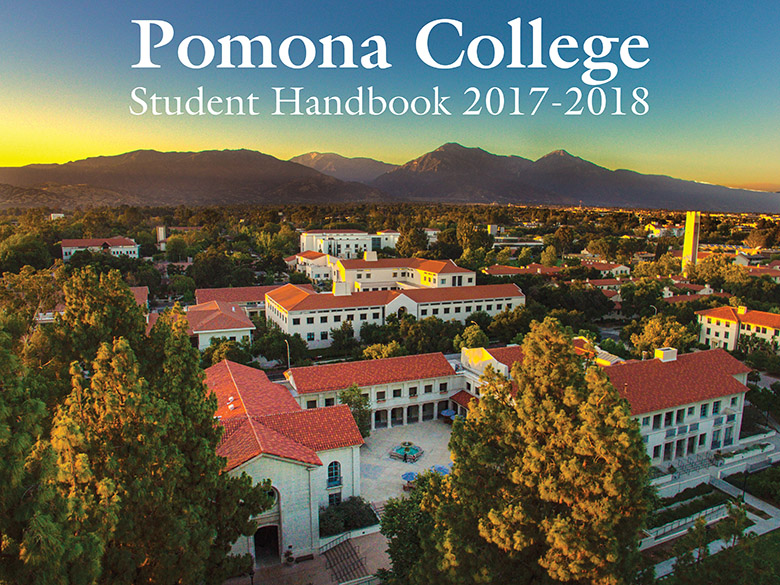 Pomona College Student Handbook 2017-2018
